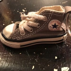 Grey Converse Key Chain